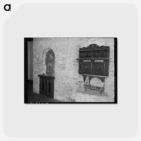 アートポストカード-Oven and Shrine in Plantation House
 - ラッセル リー Postcard.