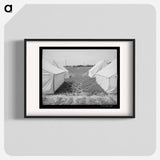 アートポスター-Tents at FSA Labor Camp, Nampa, Idaho
 - ラッセル リー Poster.