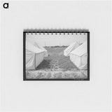 アートメモ帳-Tents at FSA Labor Camp, Nampa, Idaho
 - ラッセル リー Memo.