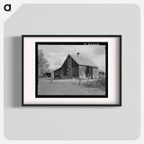 アートポスター-Home of Steve Flanders, Cut-Over Farmer Near Northome, Minnesota
 - ラッセル リー Poster.