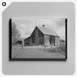 アートパネル-Home of Steve Flanders, Cut-Over Farmer Near Northome, Minnesota
 - ラッセル リー Canvas.