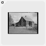 アートポストカード-Home of Steve Flanders, Cut-Over Farmer Near Northome, Minnesota
 - ラッセル リー Postcard.