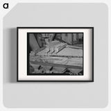 アートポスター-Peanut Grader, Peanut-Shelling Plant, Comanche, Texas
 - ラッセル リー Poster.