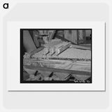 アートポスター-Peanut Grader, Peanut-Shelling Plant, Comanche, Texas
 - ラッセル リー Poster.