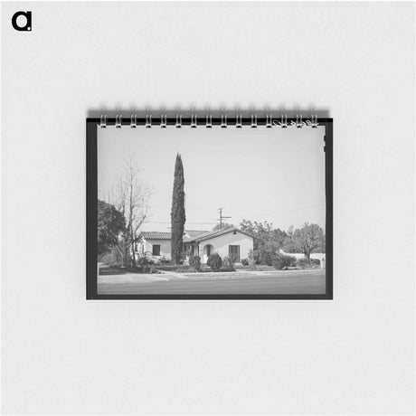 アートメモ帳-House in Delano, California
 - ラッセル リー Memo.