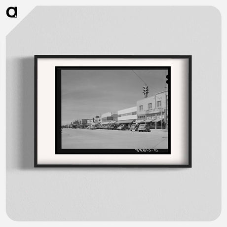 アートポスター-Hobbs, New Mexico, Oil Boom Town
 - ラッセル リー Poster.
