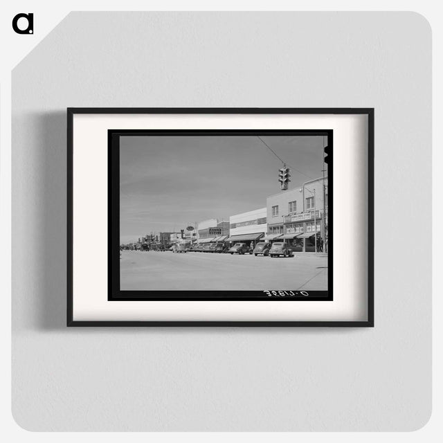アートポスター-Hobbs, New Mexico, Oil Boom Town
 - ラッセル リー Poster.