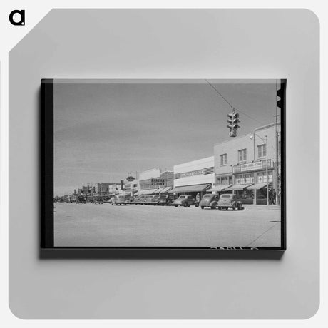アートパネル-Hobbs, New Mexico, Oil Boom Town
 - ラッセル リー Canvas.