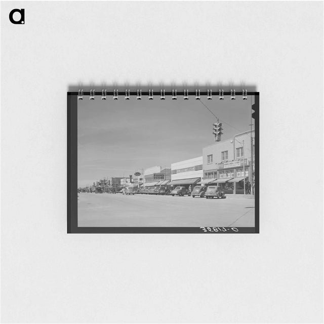 アートメモ帳-Hobbs, New Mexico, Oil Boom Town
 - ラッセル リー Memo.