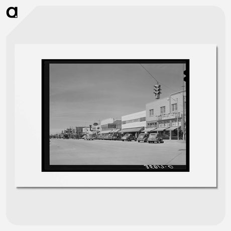 アートポスター-Hobbs, New Mexico, Oil Boom Town
 - ラッセル リー Poster.