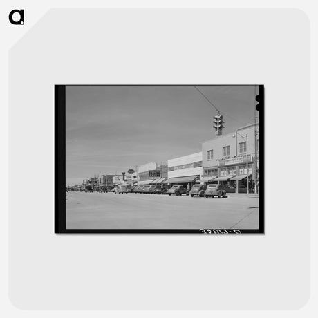 アートポストカード-Hobbs, New Mexico, Oil Boom Town
 - ラッセル リー Postcard.