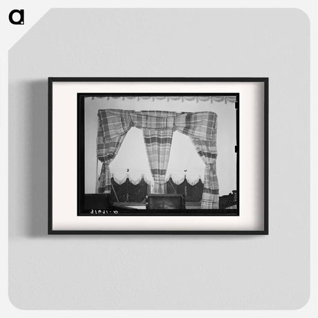 アートポスター-Homespun Draperies in the Home of Madame Dronet
 - ラッセル リー Poster.