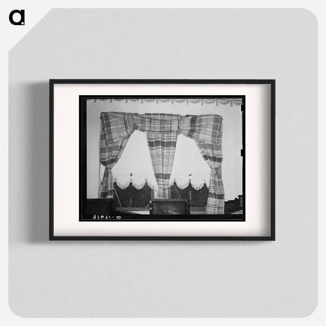 アートポスター-Homespun Draperies in the Home of Madame Dronet
 - ラッセル リー Poster.