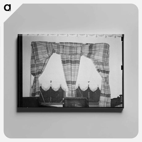 アートパネル-Homespun Draperies in the Home of Madame Dronet
 - ラッセル リー Canvas.
