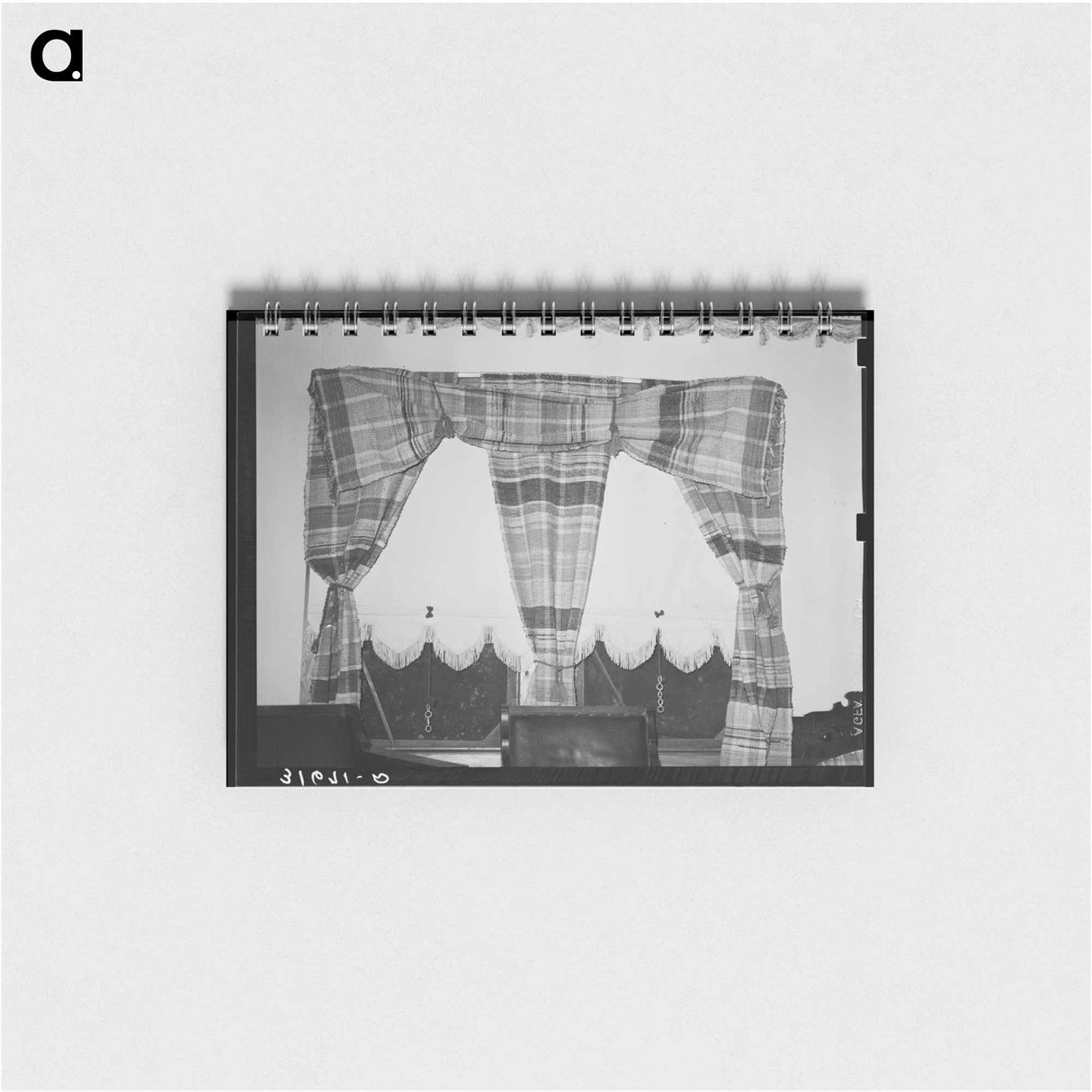 アートメモ帳-Homespun Draperies in the Home of Madame Dronet
 - ラッセル リー Memo.