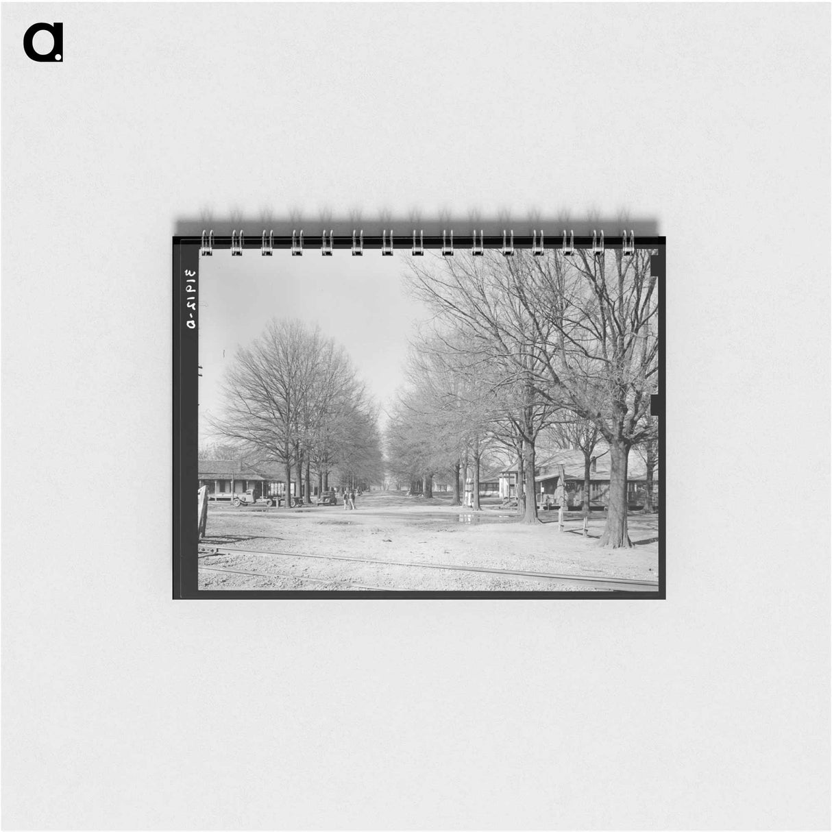 アートメモ帳-Main Street of Jerome, Arkansas
 - ラッセル リー Memo.