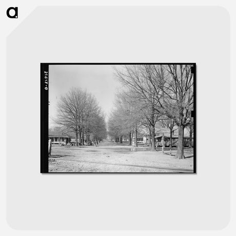 アートポストカード-Main Street of Jerome, Arkansas
 - ラッセル リー Postcard.