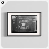 アートポスター-Sign on Window, Muskogee, Oklahoma
 - ラッセル リー Poster.
