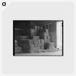アートポストカード-Peanut Hay in Feed Store, Brownwood, Texas
 - ラッセル リー Postcard.