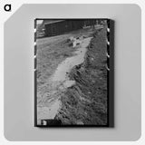 アートパネル-Street Scene in Slick, Oklahoma
 - ラッセル リー Canvas.