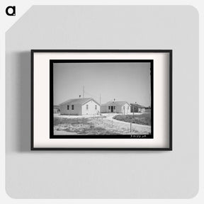 アートポスター-Farm Security Administration Farm Workers' Camp, Caldwell, Idaho
 - ラッセル リー Poster.