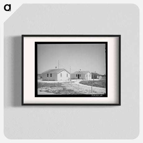アートポスター-Farm Security Administration Farm Workers' Camp, Caldwell, Idaho
 - ラッセル リー Poster.