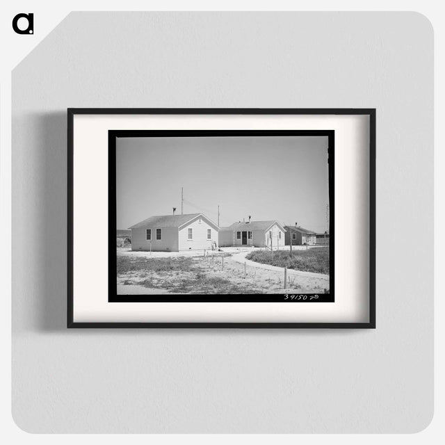 アートポスター-Farm Security Administration Farm Workers' Camp, Caldwell, Idaho
 - ラッセル リー Poster.