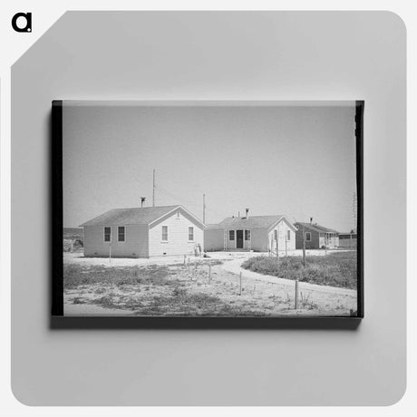 アートパネル-Farm Security Administration Farm Workers' Camp, Caldwell, Idaho
 - ラッセル リー Canvas.