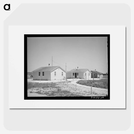 アートポスター-Farm Security Administration Farm Workers' Camp, Caldwell, Idaho
 - ラッセル リー Poster.