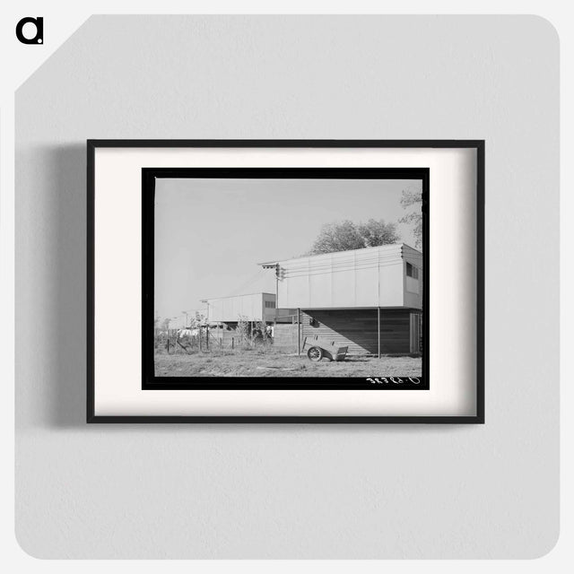 アートポスター-Apartment House, Yuba City FSA Camp
 - ラッセル リー Poster.