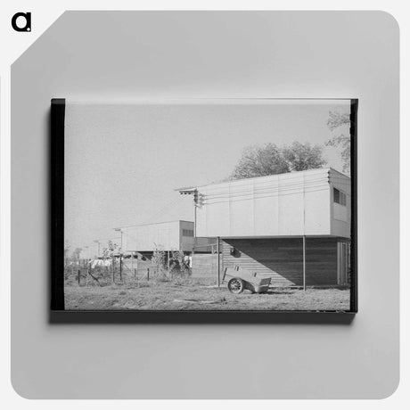アートパネル-Apartment House, Yuba City FSA Camp
 - ラッセル リー Canvas.
