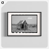 アートポスター-Chicken House, New Madrid County, Missouri
 - ラッセル リー Poster.