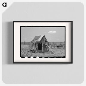 アートポスター-Chicken House, New Madrid County, Missouri
 - ラッセル リー Poster.