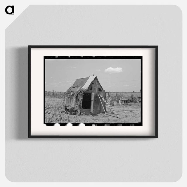 アートポスター-Chicken House, New Madrid County, Missouri
 - ラッセル リー Poster.