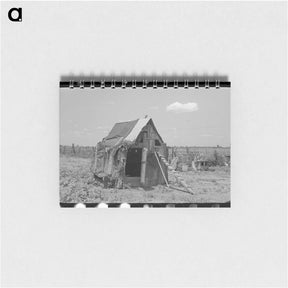 アートメモ帳-Chicken House, New Madrid County, Missouri
 - ラッセル リー Memo.