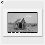 アートポスター-Chicken House, New Madrid County, Missouri
 - ラッセル リー Poster.