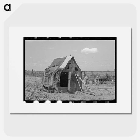 アートポスター-Chicken House, New Madrid County, Missouri
 - ラッセル リー Poster.