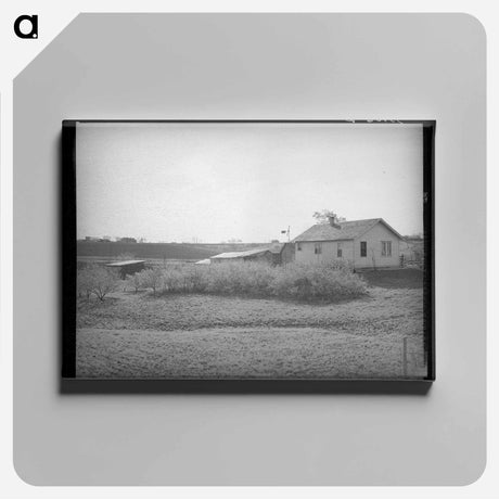 アートパネル-Williamson County Farmstead
 - ラッセル リー Canvas.