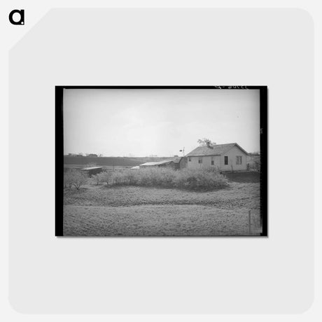 アートポストカード-Williamson County Farmstead
 - ラッセル リー Postcard.