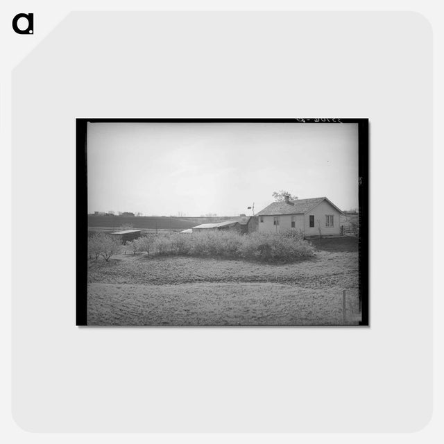 アートポストカード-Williamson County Farmstead
 - ラッセル リー Postcard.