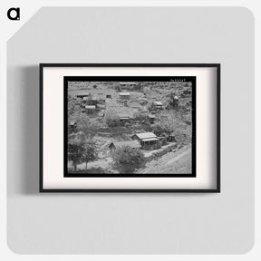 アートポスター-Houses of Miners, Mogollon, New Mexico
 - ラッセル リー Poster.