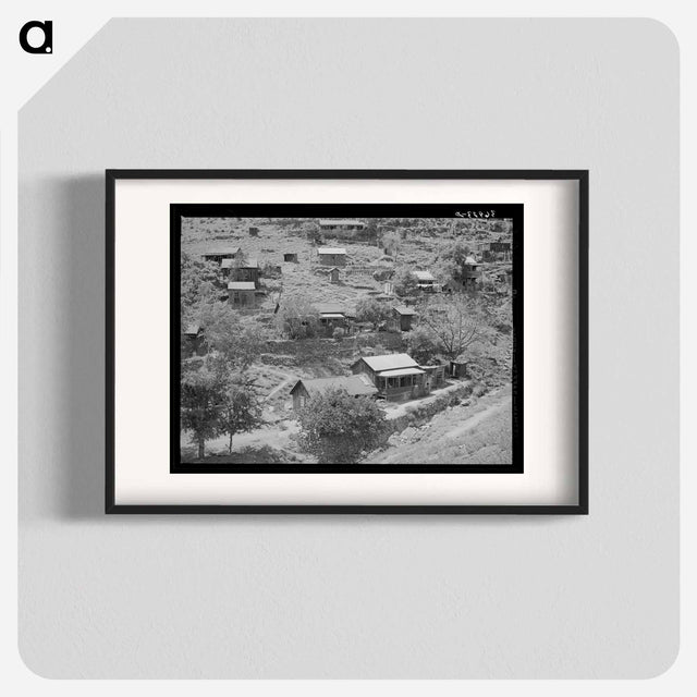 アートポスター-Houses of Miners, Mogollon, New Mexico
 - ラッセル リー Poster.