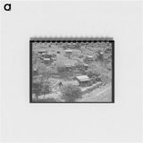 アートメモ帳-Houses of Miners, Mogollon, New Mexico
 - ラッセル リー Memo.