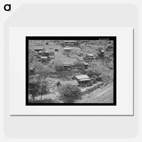 アートポスター-Houses of Miners, Mogollon, New Mexico
 - ラッセル リー Poster.