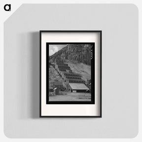 アートポスター-Mill of the Sunnyside Mine at Eureka, Colorado
 - ラッセル リー Poster.