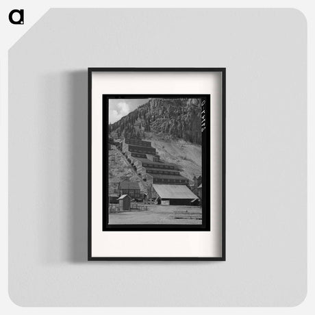 アートポスター-Mill of the Sunnyside Mine at Eureka, Colorado
 - ラッセル リー Poster.