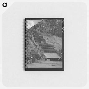 アートメモ帳-Mill of the Sunnyside Mine at Eureka, Colorado
 - ラッセル リー Memo.
