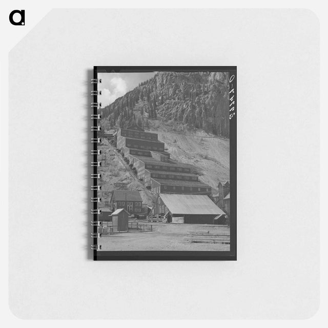 アートメモ帳-Mill of the Sunnyside Mine at Eureka, Colorado
 - ラッセル リー Memo.