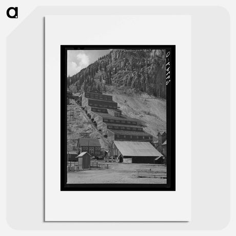 アートポスター-Mill of the Sunnyside Mine at Eureka, Colorado
 - ラッセル リー Poster.