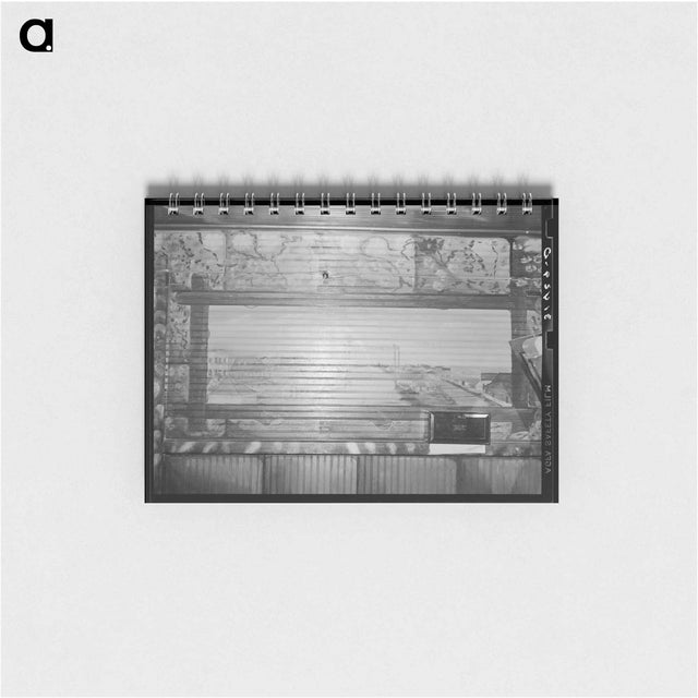 アートメモ帳-Decorations in Barroom, Raceland, Louisiana
 - ラッセル リー Memo.